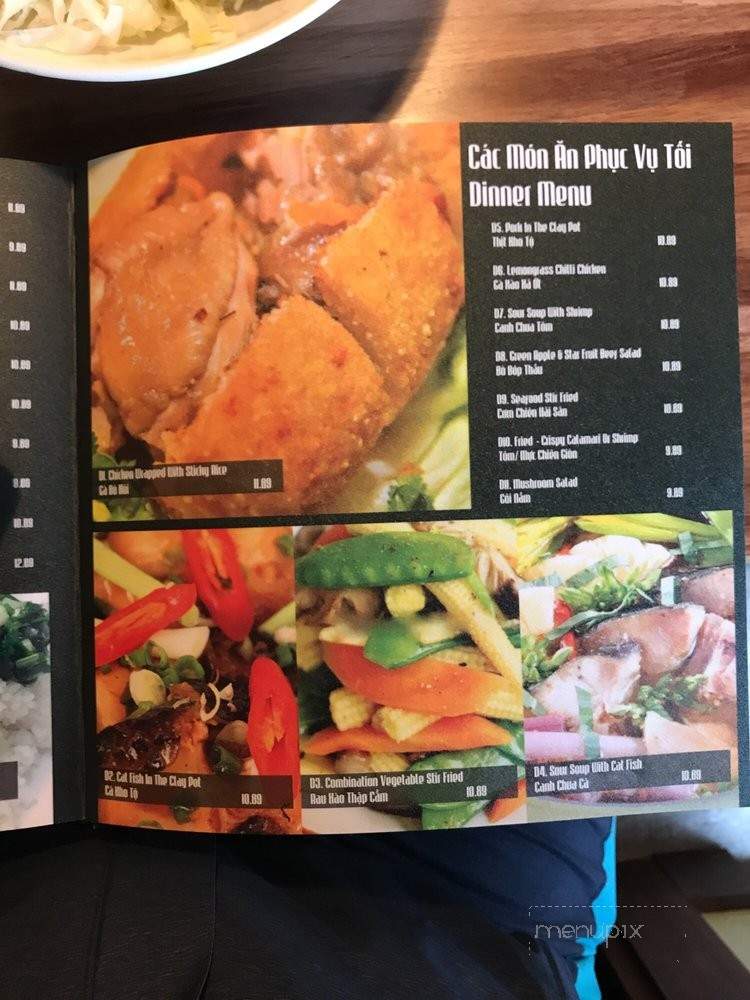Pho 89 - San Jose, CA menu_pic