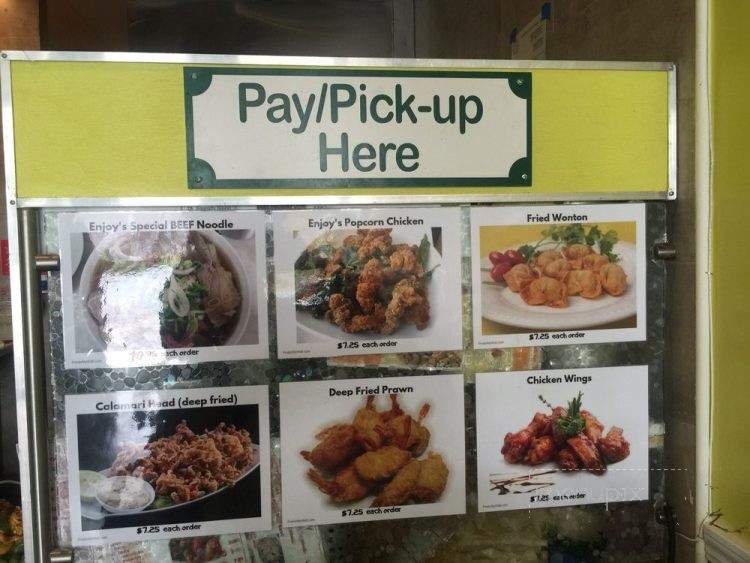 Pho Enjoy - San Jose, CA menu_pic