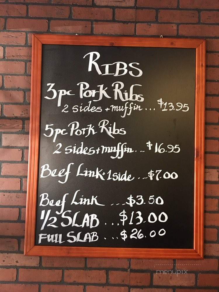 B & W Barbecue And Homestyle Cooking - Stockton, CA menu_pic