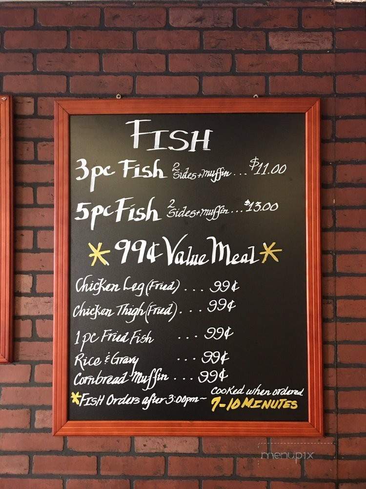 B & W Barbecue And Homestyle Cooking - Stockton, CA menu_pic