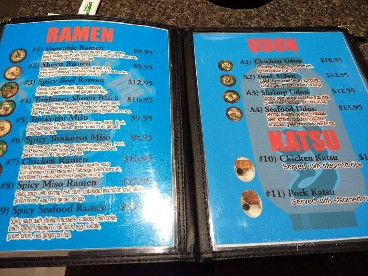 TOKYO Ramen - Stockton, CA menu_pic