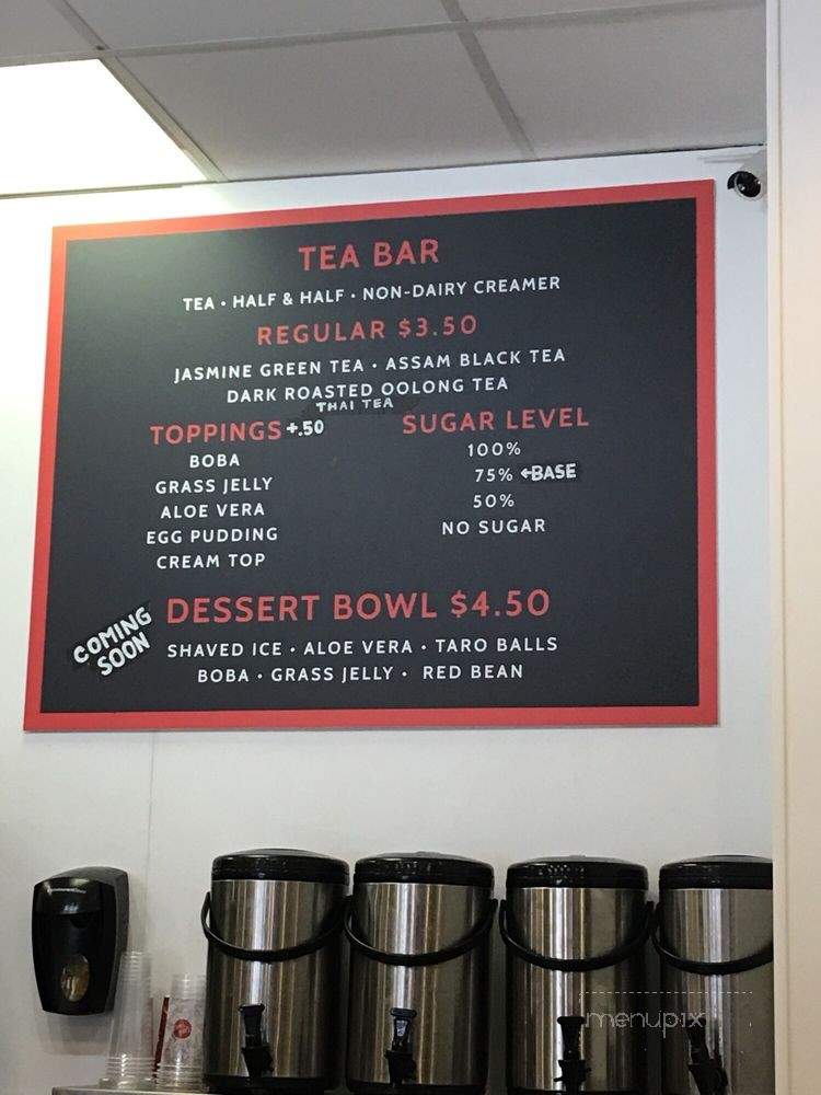 Superfish Poke & Tea - Stockton, CA menu_pic