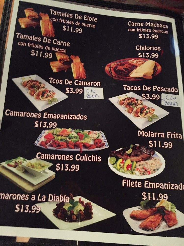 100% Culichi Taste - Lodi, CA menu_pic
