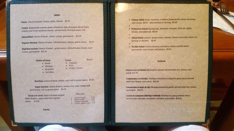Gabby's Cuisine - Murphys, CA menu_pic