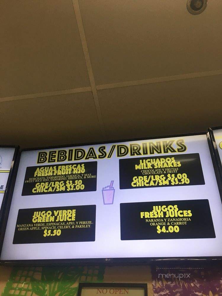 Little Mexico City - Ceres, CA menu_pic