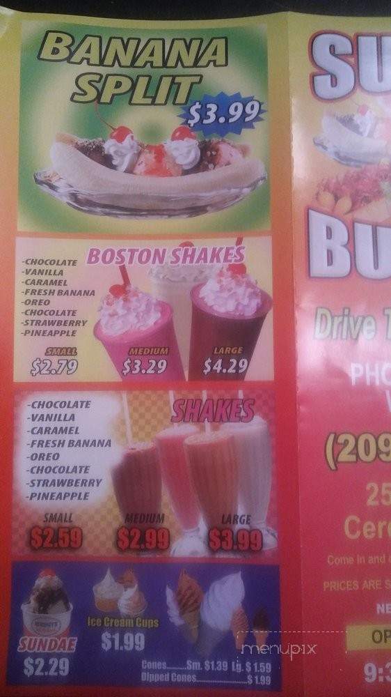 Super Burger - Ceres, CA menu_pic