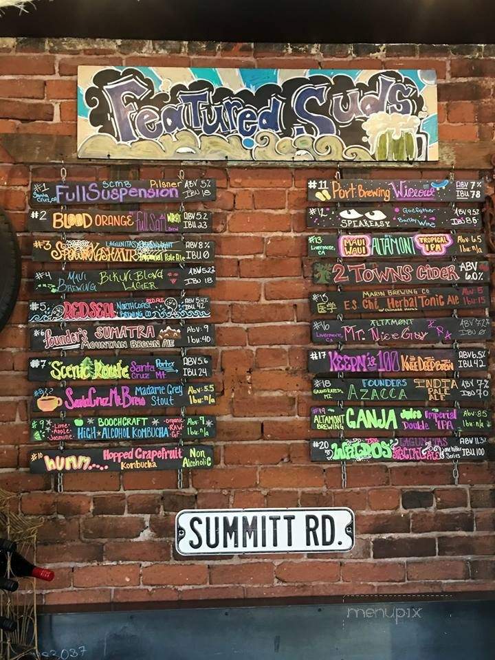 Sonora Tap Room - Sonora, CA menu_pic
