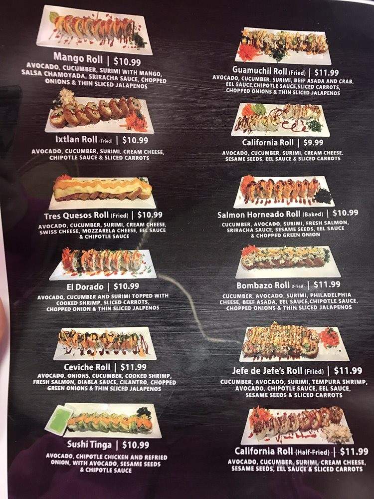 Sushi Litto - Turlock, CA menu_pic
