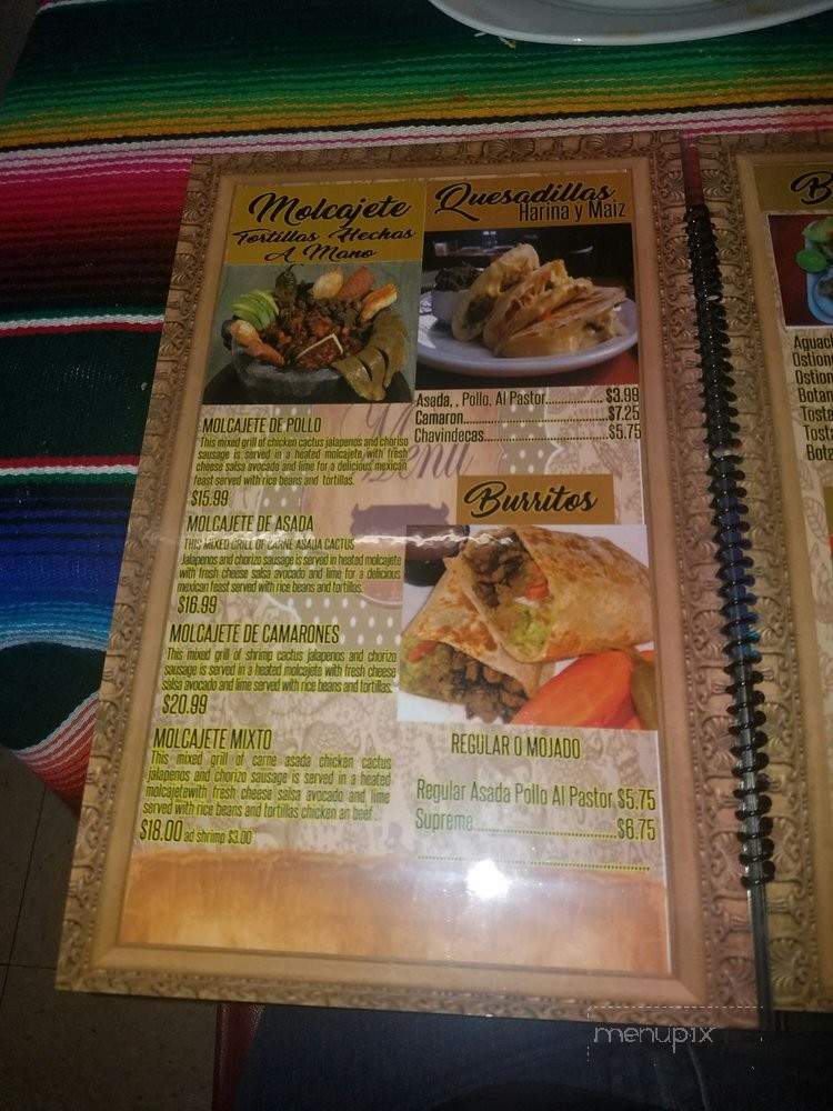 Mi Lindo Apatzingan - Winton, CA menu_pic