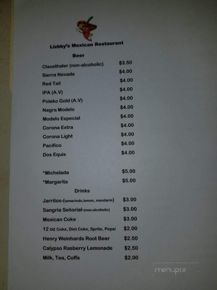 /30955989/Lizbbys-Restaurant-and-Bar-Menu-Boonville-CA - Boonville, CA