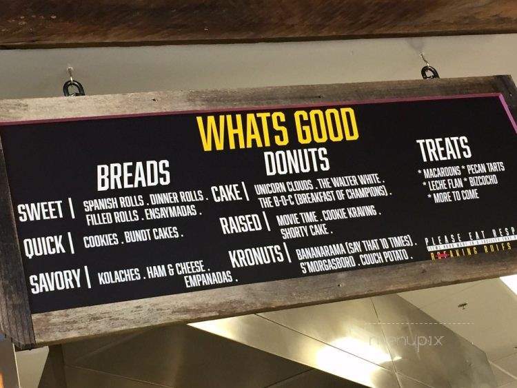 Bad Bakers - Roseville, CA menu_pic