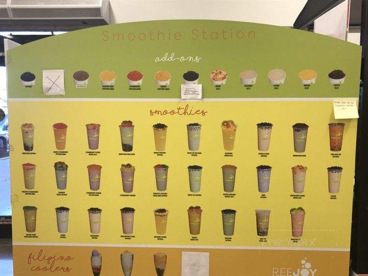 Reejoy Smoothie Station - Roseville, CA menu_pic