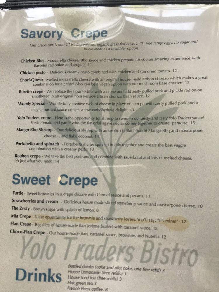 /31318395/Yolo-Traders-Bistro-Menu-Winters-CA - Winters, CA