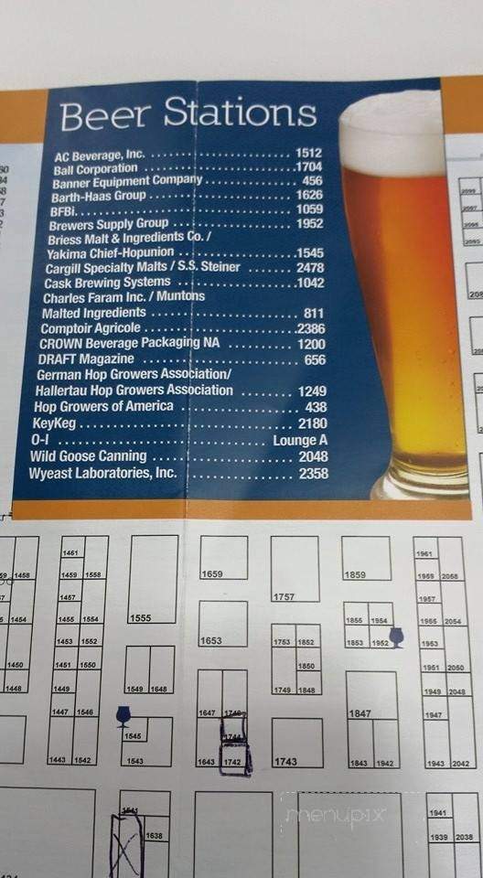 Old Hangtown Beer Works - Rancho Cordova, CA menu_pic