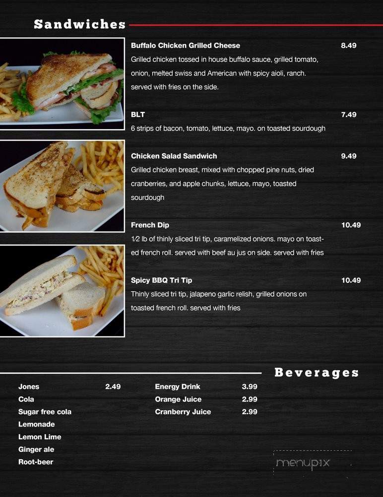 Pregame Burgers & Beer - Sacramento, CA menu_pic