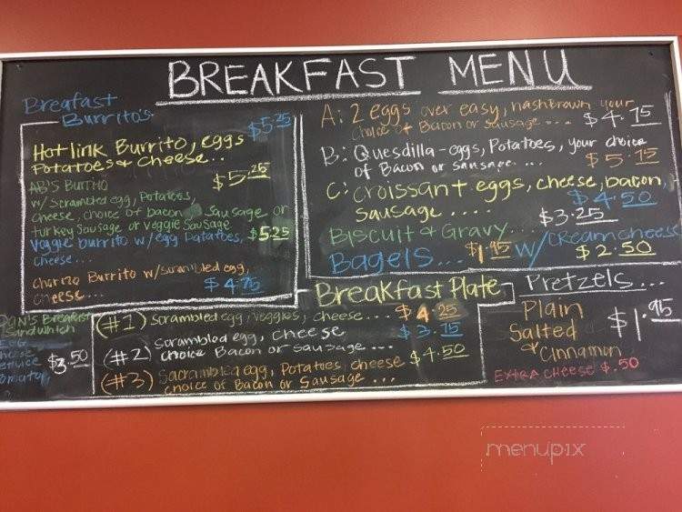 The Getaway Cafe - Sacramento, CA menu_pic