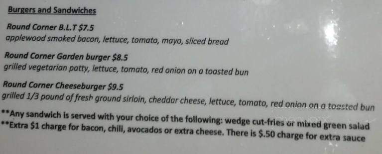 Drian's - Sacramento, CA menu_pic