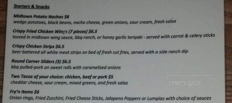 Drian's - Sacramento, CA menu_pic