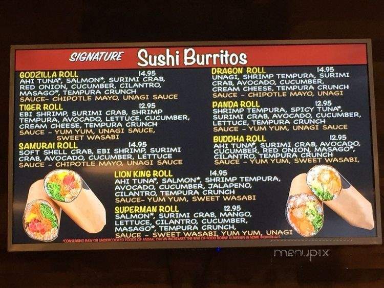 Poke Rok - South Lake Tahoe, CA menu_pic