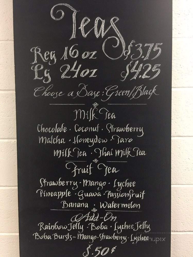 Da Boba Place - Aiea, HI menu_pic
