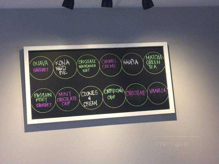 Island Shave Ice and Creamery - Kapolei, HI menu_pic