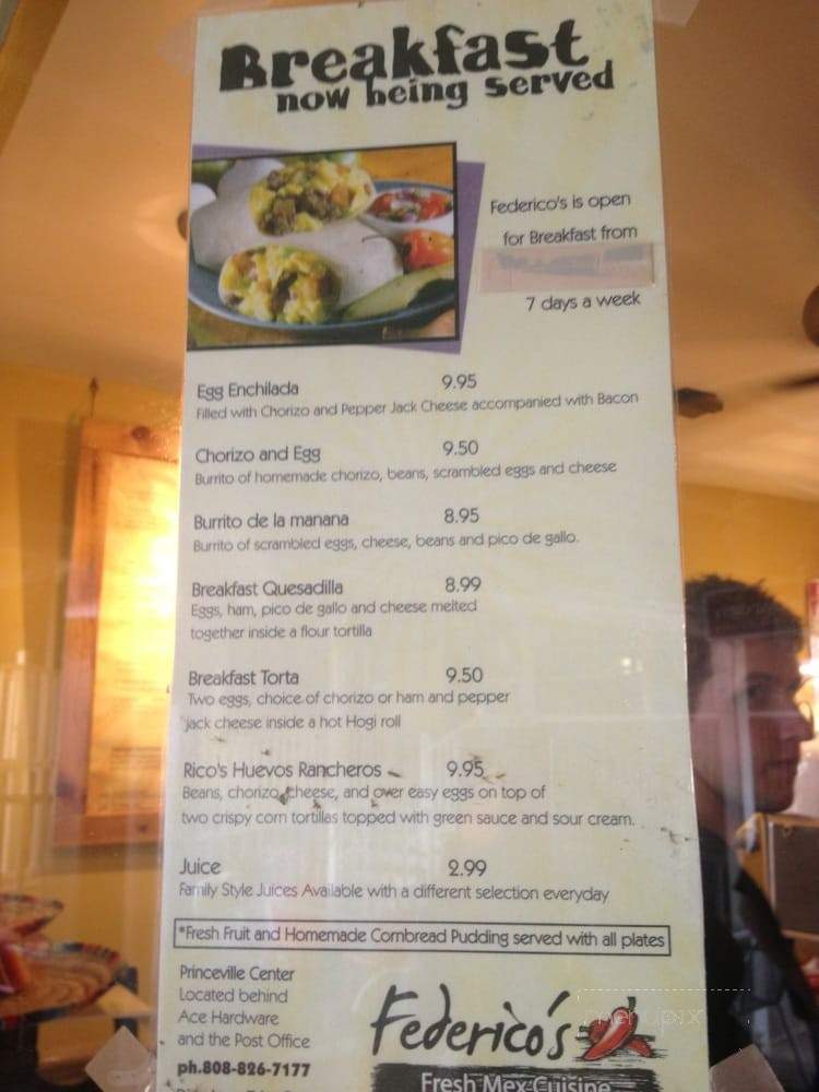 /30816019/Federico-s-Fresh-Mex-Cuisine-Hanalei-HI - Hanalei, HI