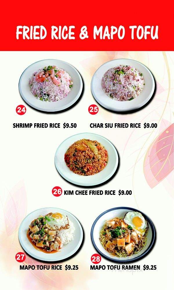 Sugoi Ramen & Chinese - Wailuku, HI menu_pic