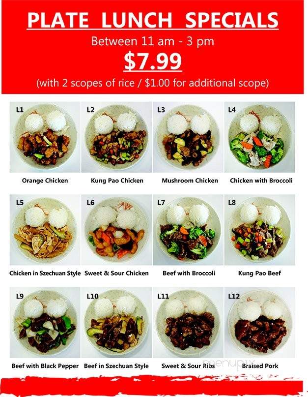 Sugoi Ramen & Chinese - Wailuku, HI menu_pic