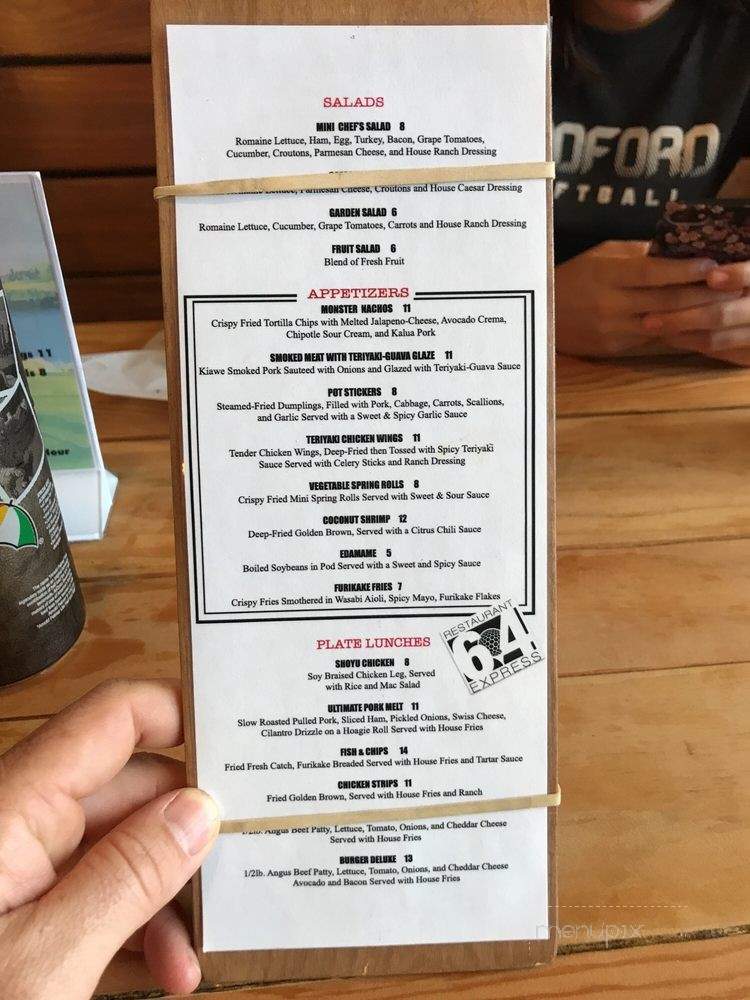 604 Express - Honolulu, HI menu_pic