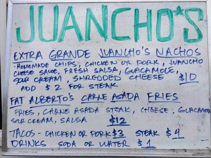 Juancho's - Honolulu, HI menu_pic