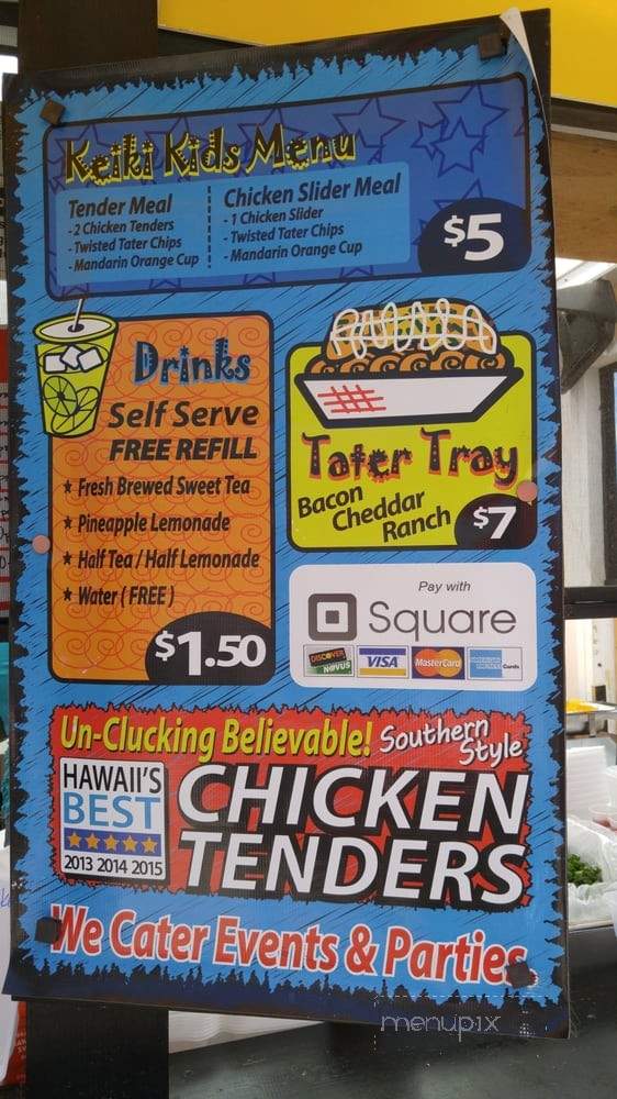 Hawaiian Twisted Tater - Schofield Barracks, HI menu_pic