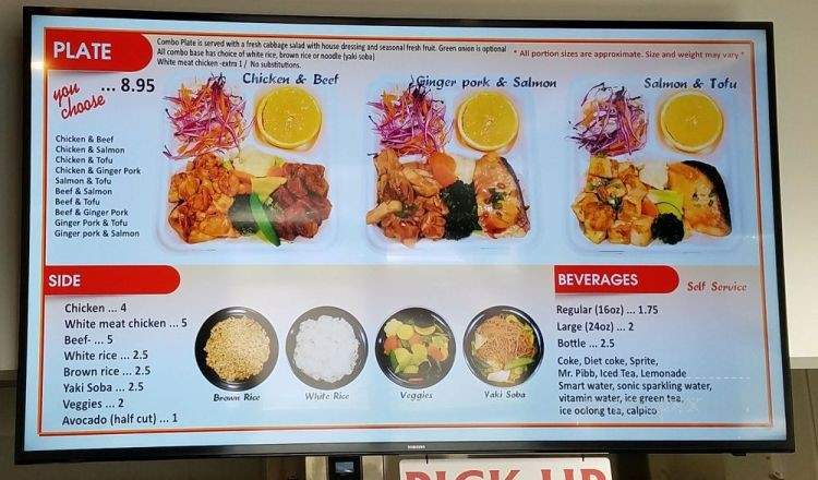Crazy Bowl Asian Grill - Clackamas, OR menu_pic