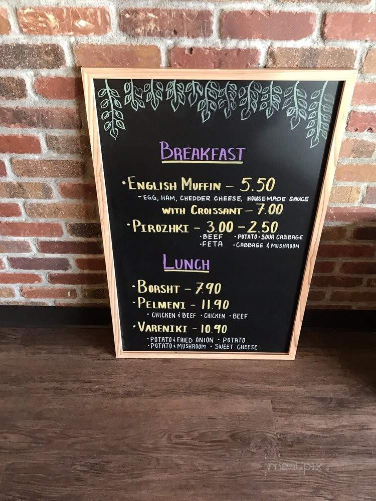 Babushka's Cafe - Wood Village, OR menu_pic