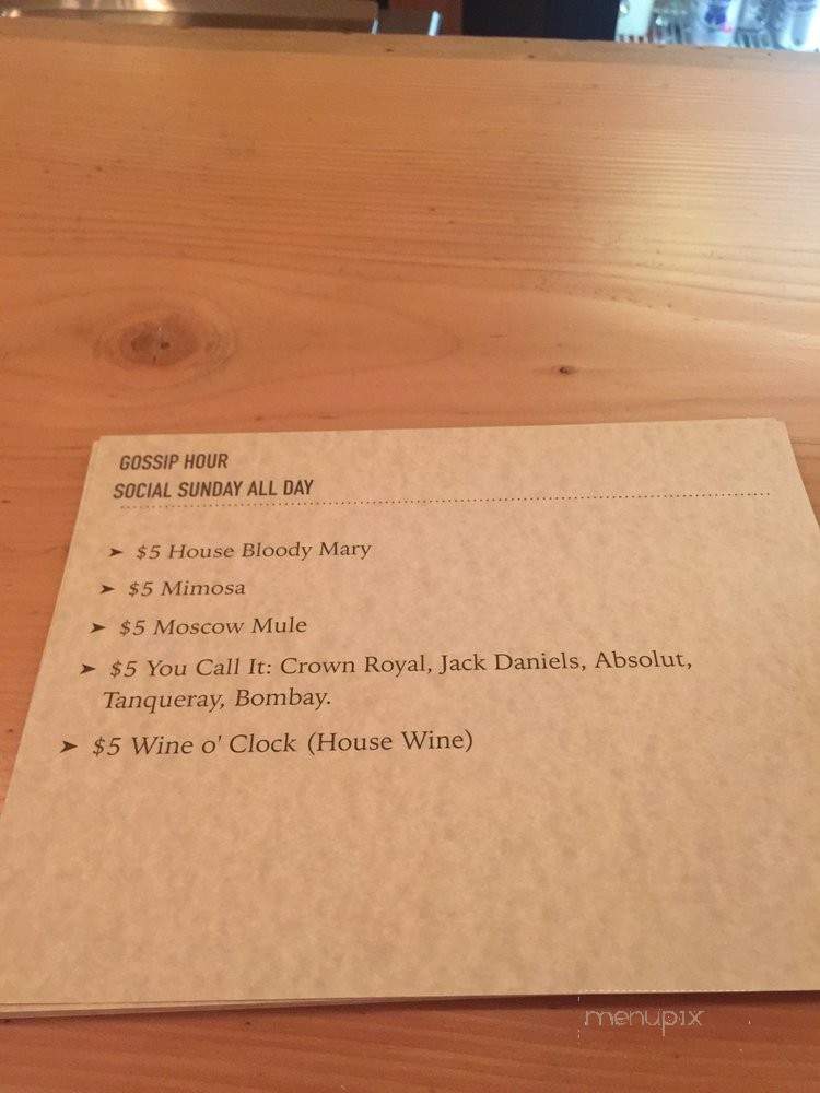 Capricorn Pub & Fine Foods - Astoria, OR menu_pic