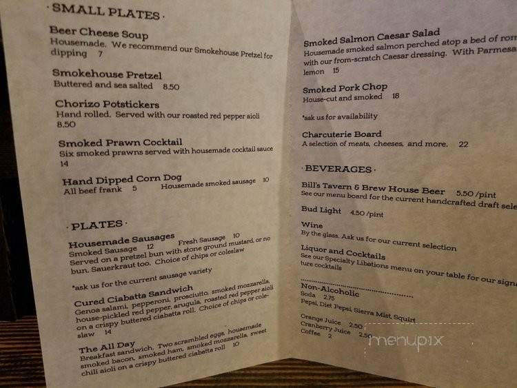 Cannon Beach Smokehouse and Charcuterie - Cannon Beach, OR menu_pic