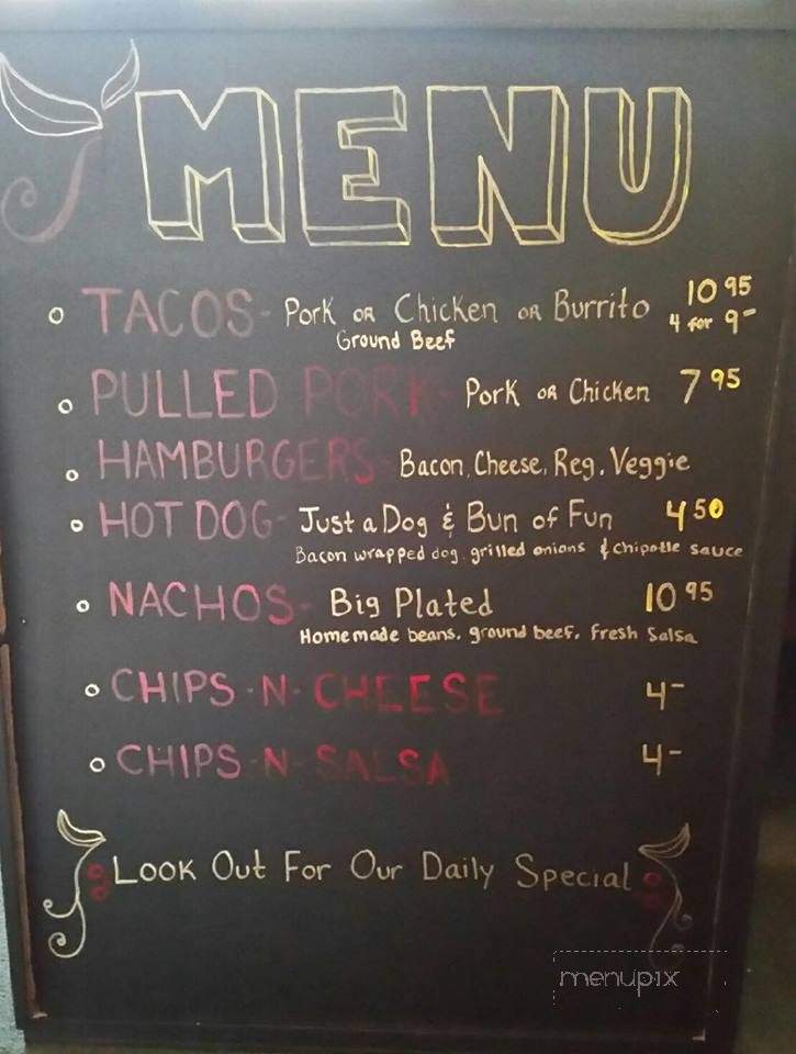 Little Monkey's Snack Shack - Forest Grove, OR menu_pic