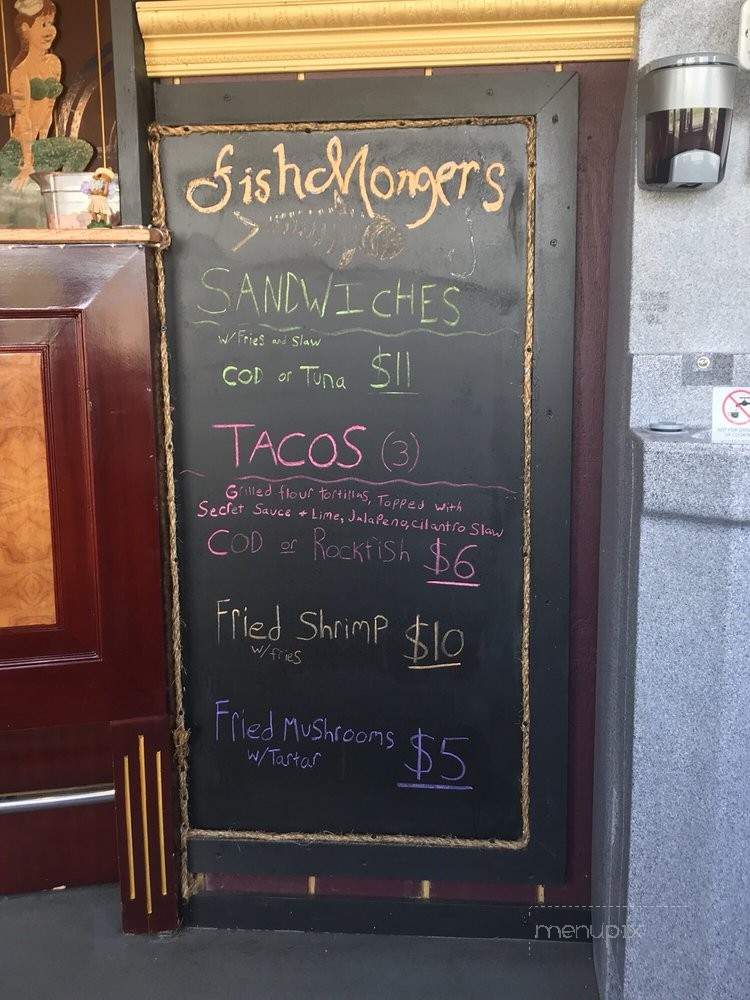The FishMongers - Hammond, OR menu_pic