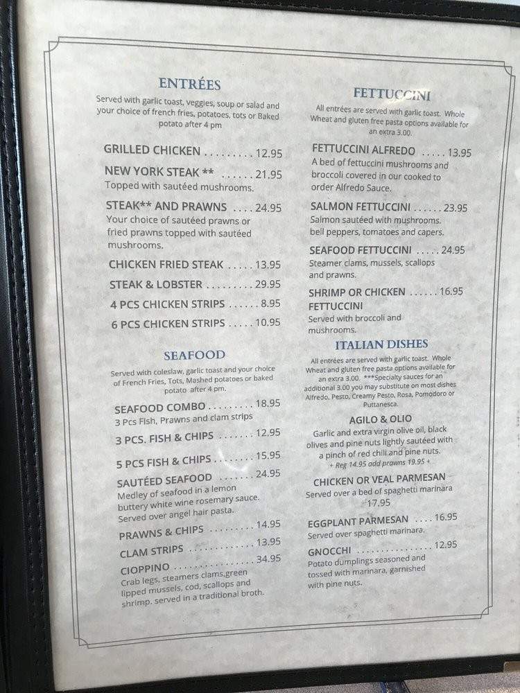 Jim's Roadside Grill - Warrenton, OR menu_pic