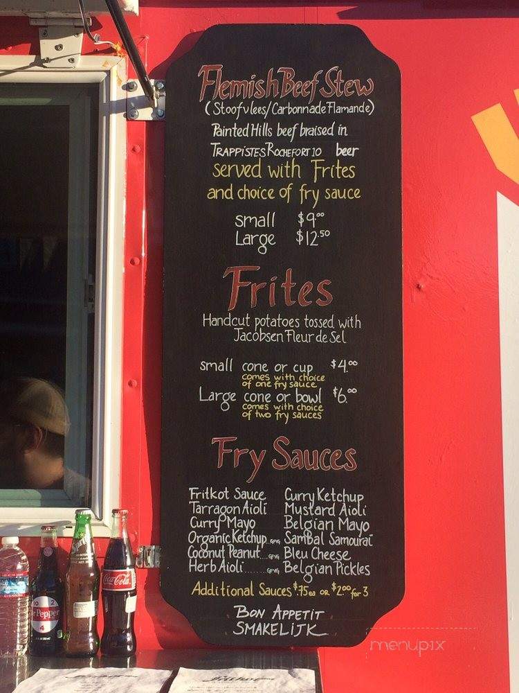 Fritkot - Portland, OR menu_pic