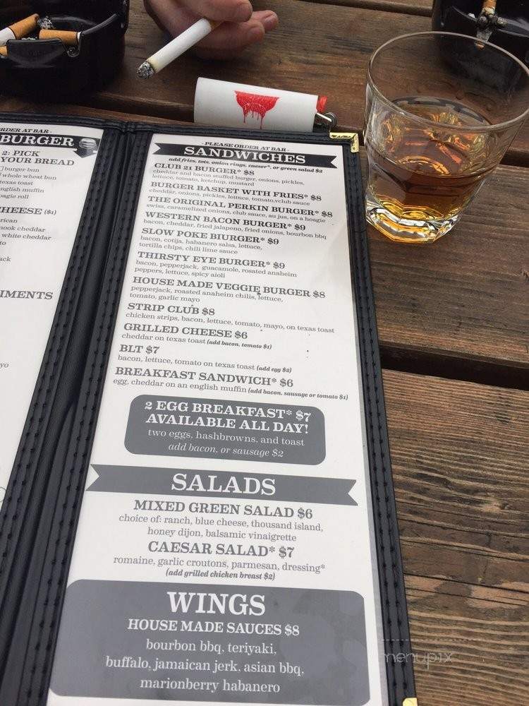 Lay Low Tavern - Portland, OR menu_pic