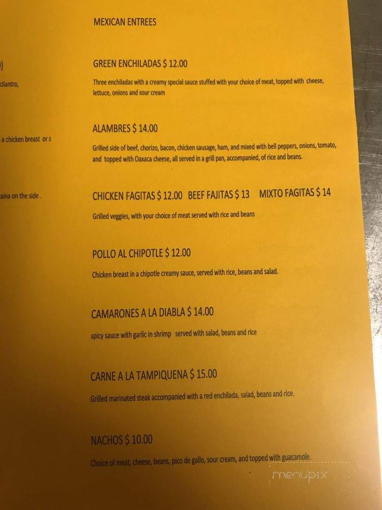 Salt & Pepper - Portland, OR menu_pic
