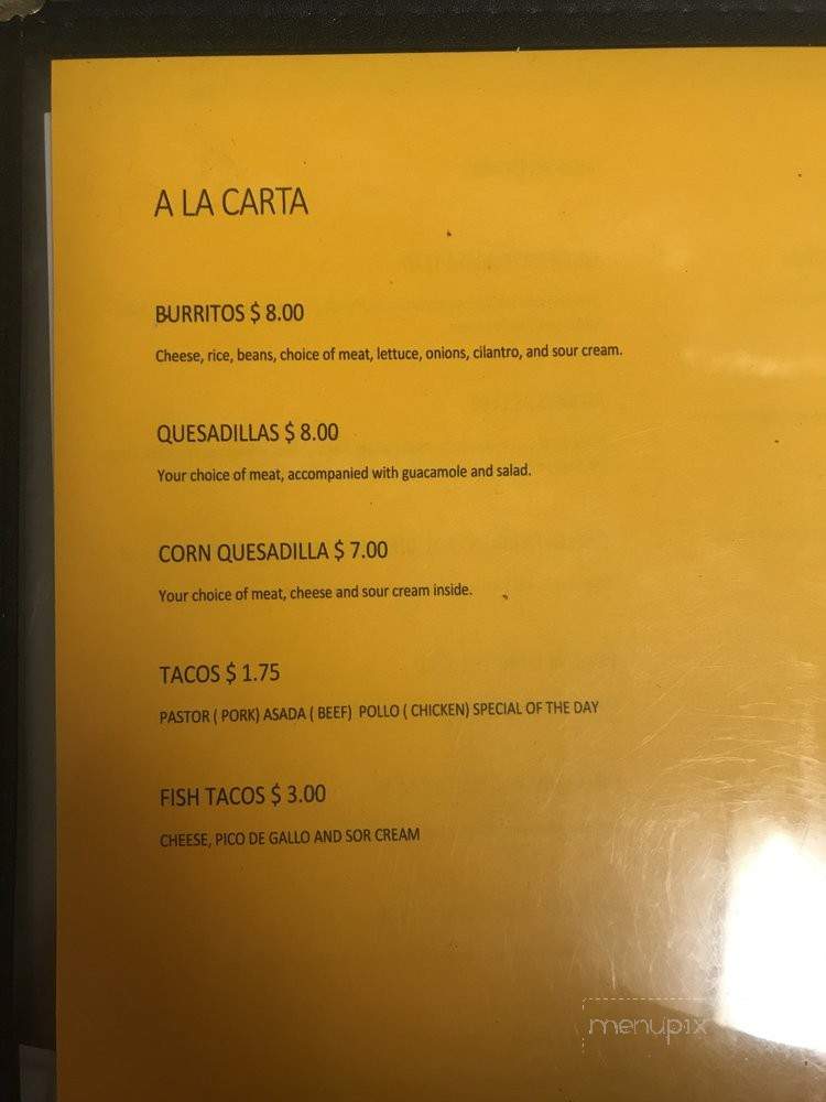 Salt & Pepper - Portland, OR menu_pic