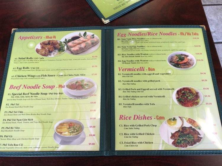 Nam Vang Noodle House - Portland, OR menu_pic