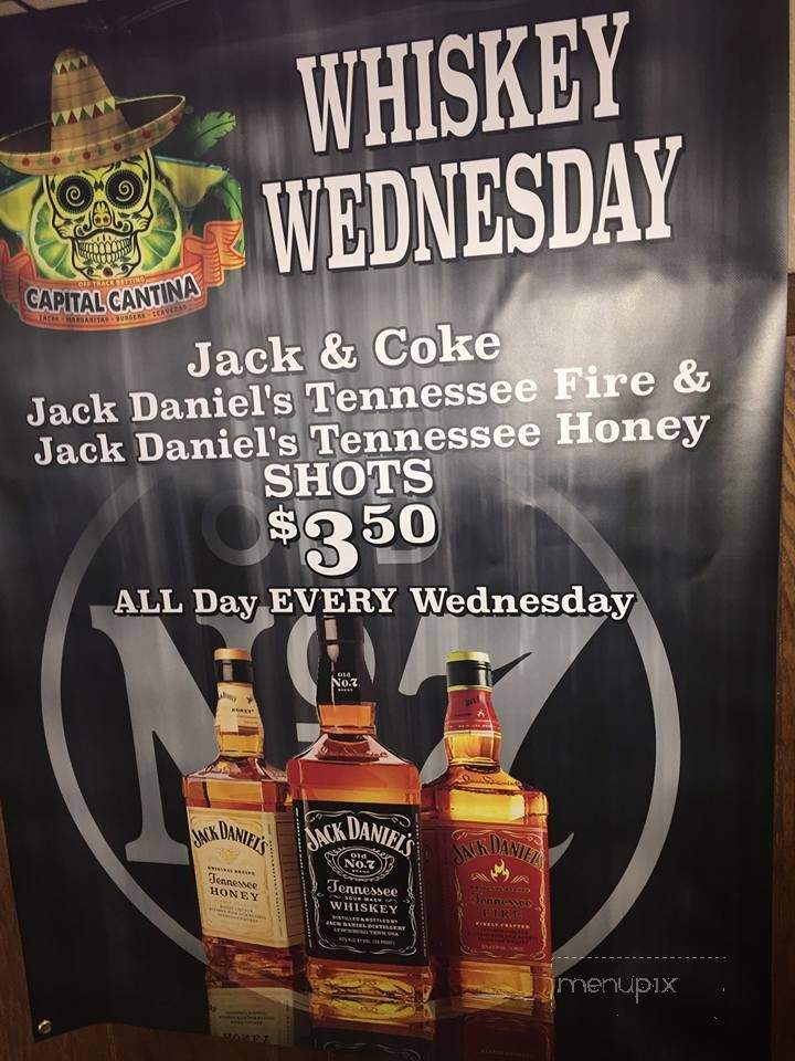 Capital Cantina & Off Track Betting - Salem, OR menu_pic
