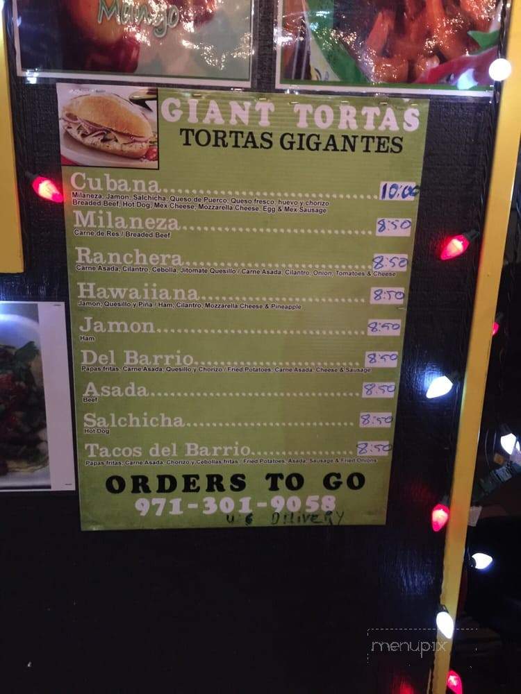 Loncheria Y Antojitos El Perico - Salem, OR menu_pic