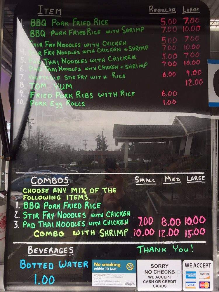 Thai Food Express - Keizer, OR menu_pic