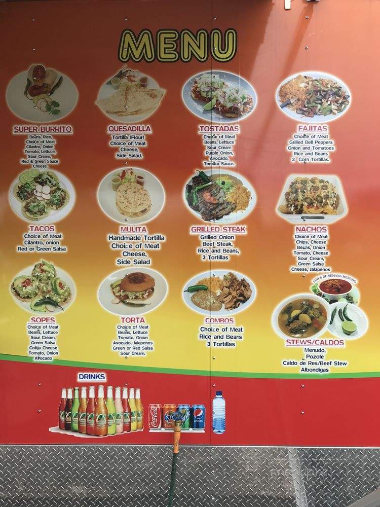 La Korita - Salem, OR menu_pic