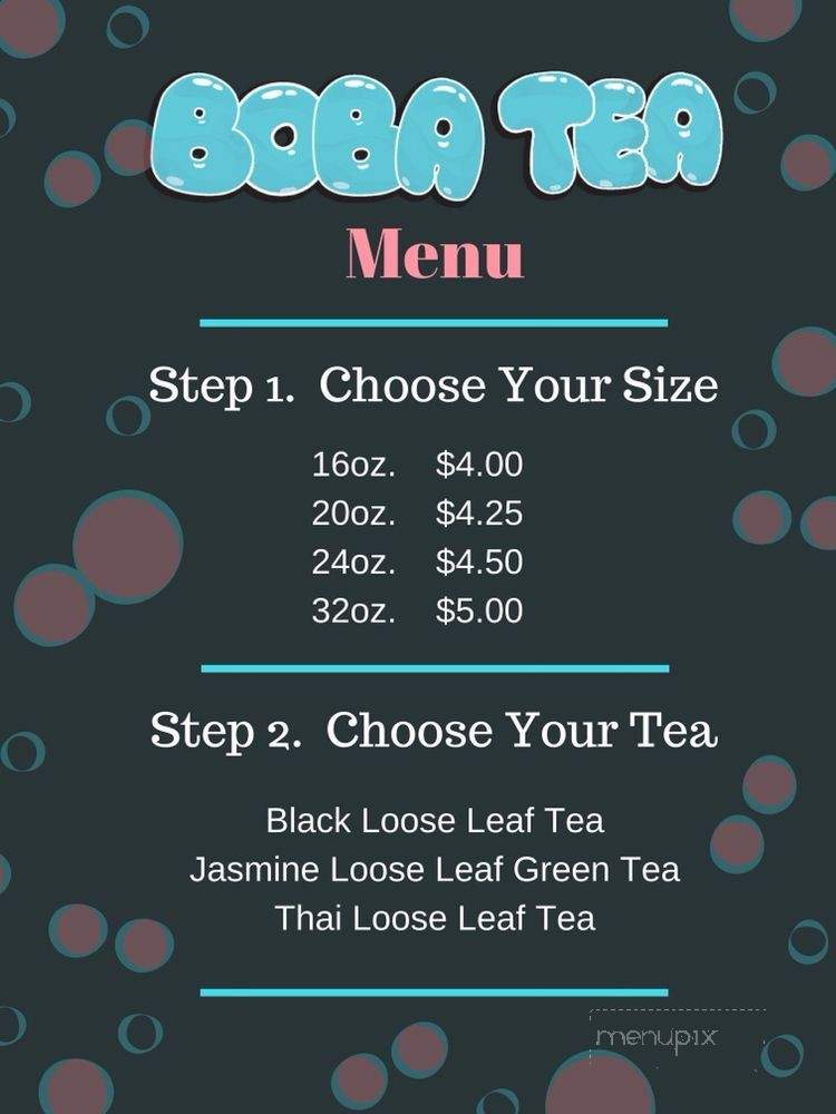 Bay Brew - North Bend, OR menu_pic