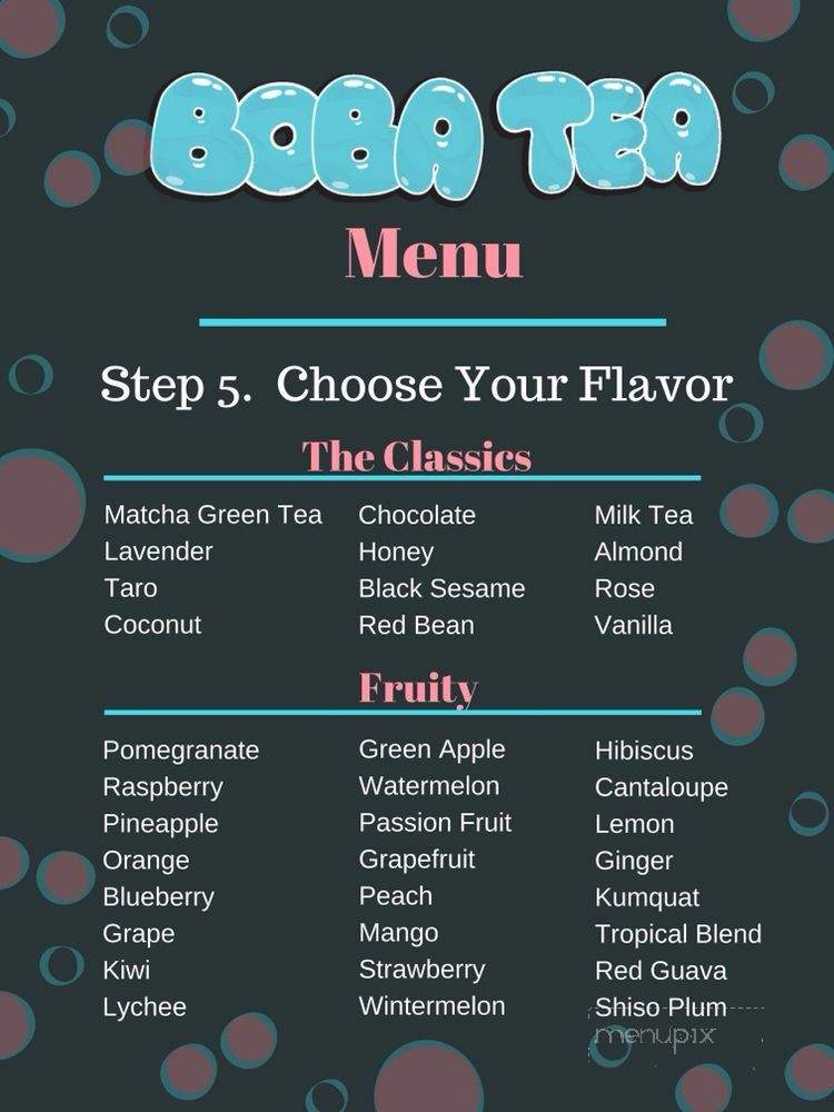 Bay Brew - North Bend, OR menu_pic
