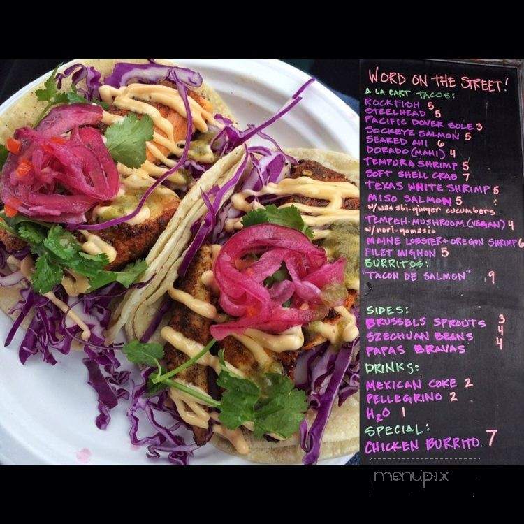 Word on the Street - Medford, OR menu_pic